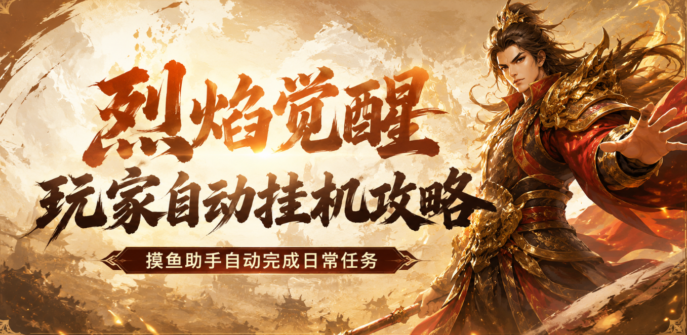 烈焰觉醒零氪玩家装备养成指南，摸鱼助自动轻松提升养成效率