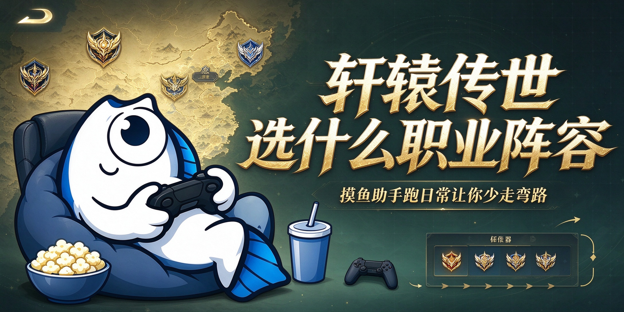 轩辕传世新手该选什么职业搭什么阵容,摸鱼助手自动挂机跑日常让你少走弯路